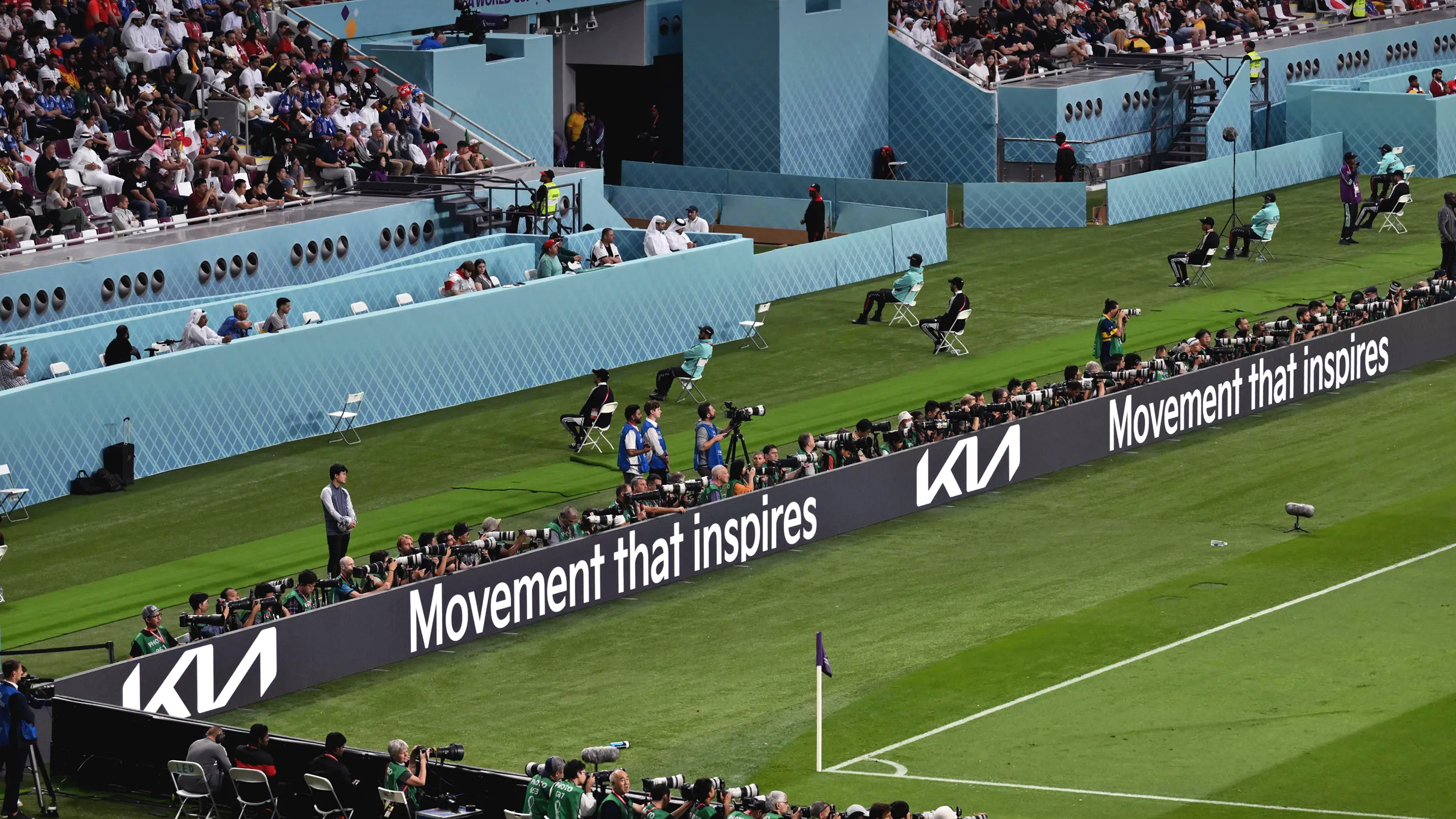 Stade FIFA lors du partenariat officiel Kia