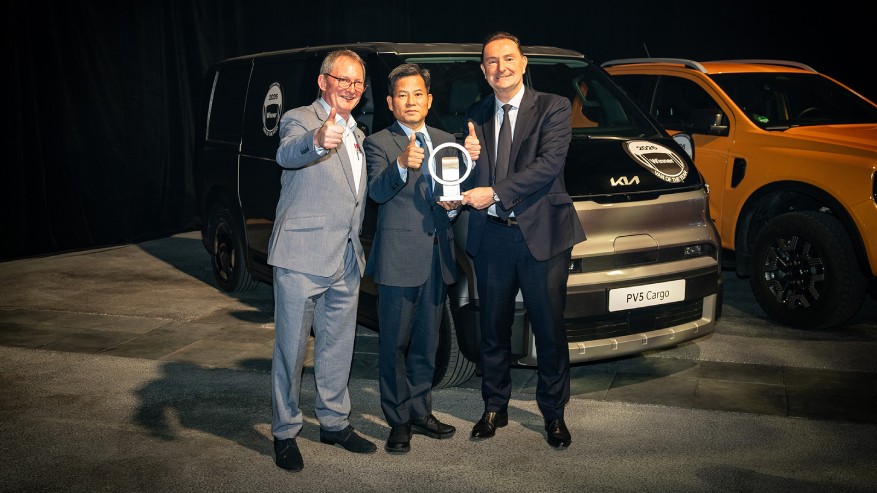 Le Kia PV5 remporte le titre de « International Van of the Year 2026 »
